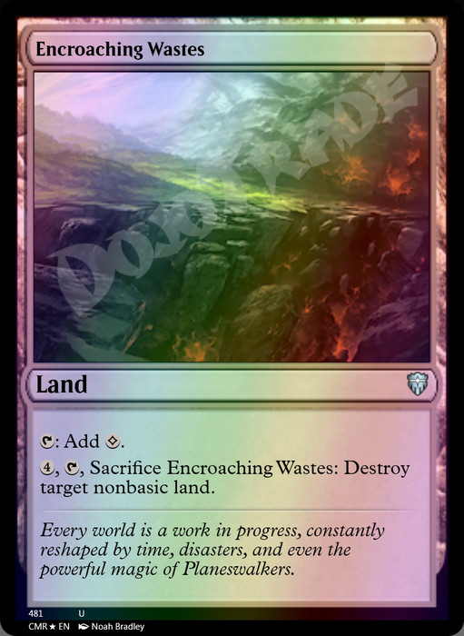 Encroaching Wastes FOIL