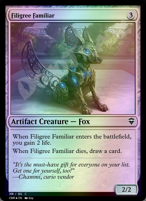 Filigree Familiar FOIL