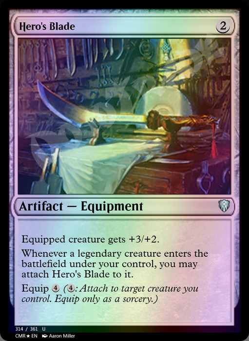 Hero's Blade FOIL