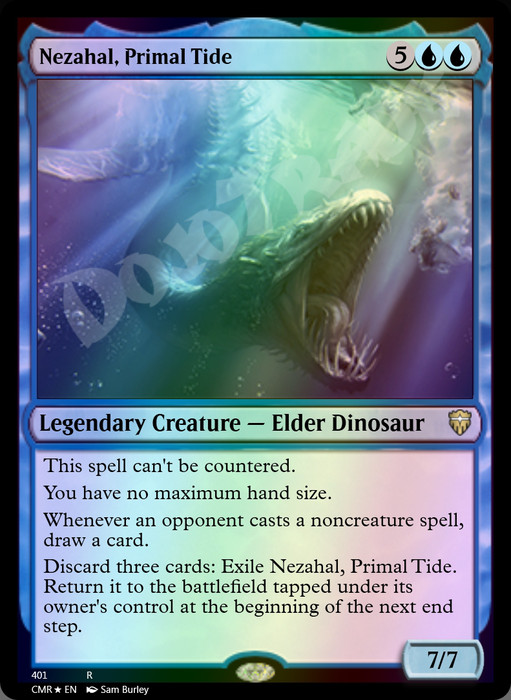 Nezahal, Primal Tide FOIL