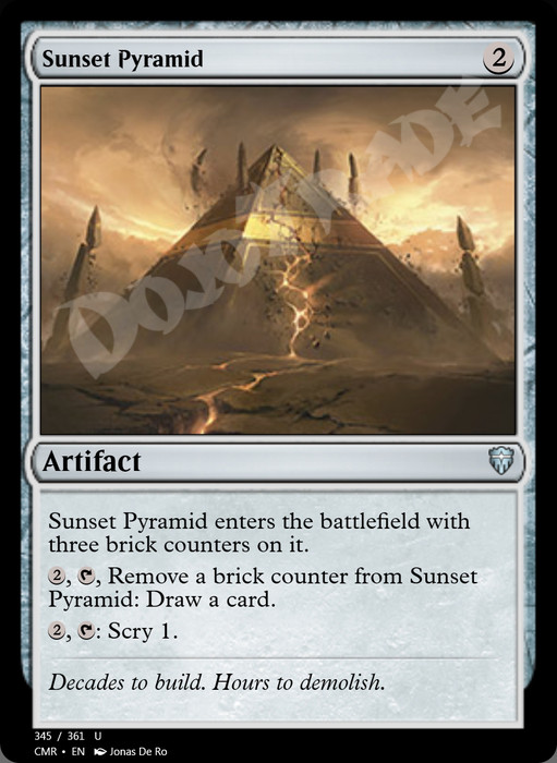 Sunset Pyramid