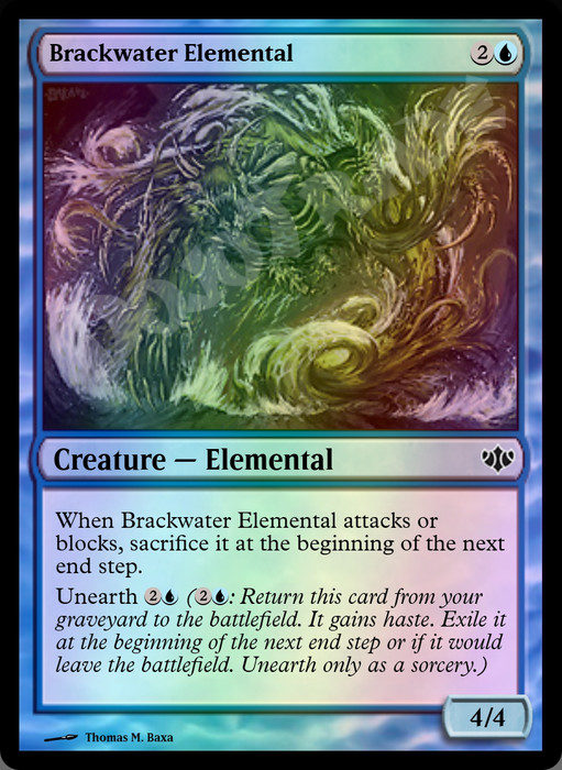 Brackwater Elemental FOIL
