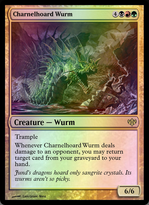 Charnelhoard Wurm FOIL