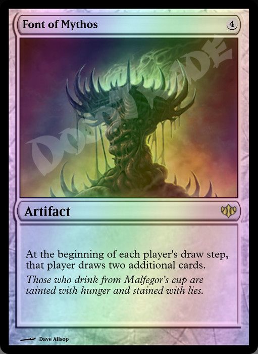 Font of Mythos FOIL