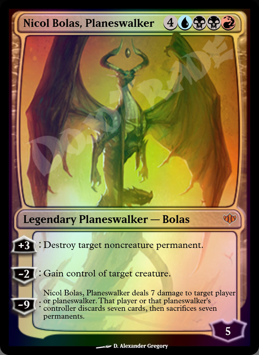 Nicol Bolas, Planeswalker FOIL