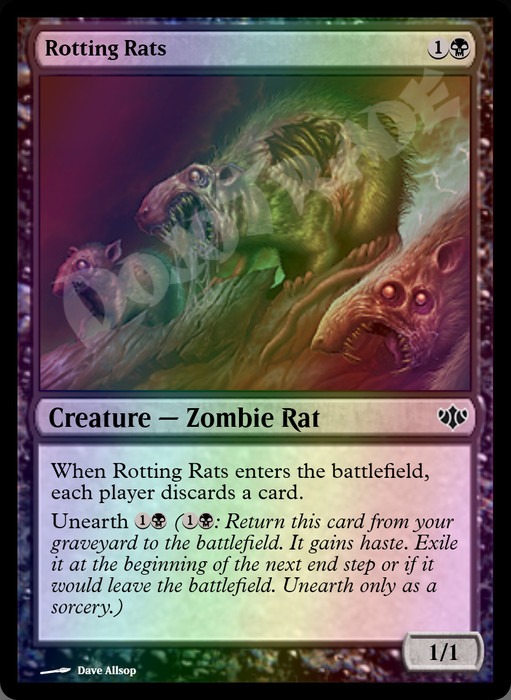 Rotting Rats FOIL