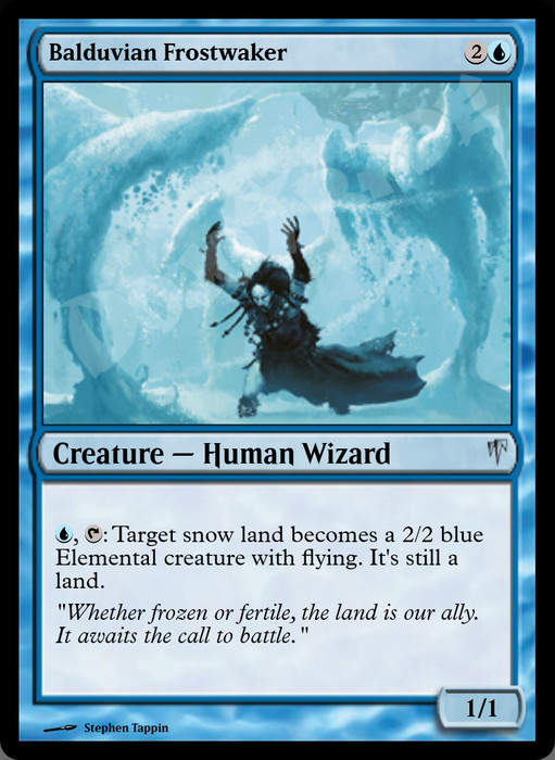 Balduvian Frostwaker