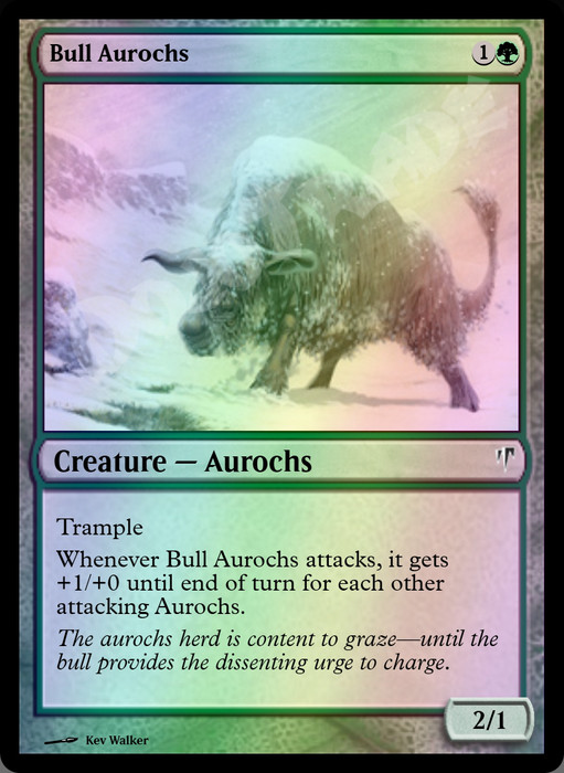 Bull Aurochs FOIL