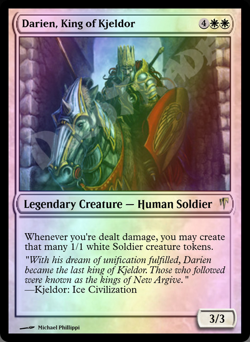 Darien, King of Kjeldor FOIL