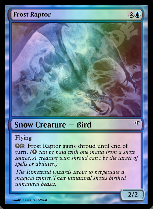 Frost Raptor FOIL