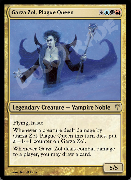 Garza Zol, Plague Queen