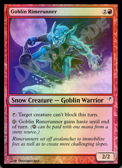 Goblin Rimerunner FOIL