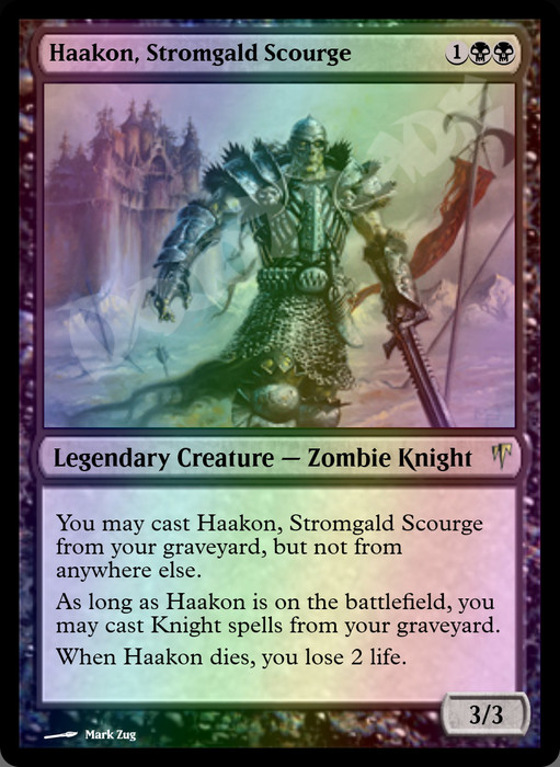 Haakon, Stromgald Scourge FOIL