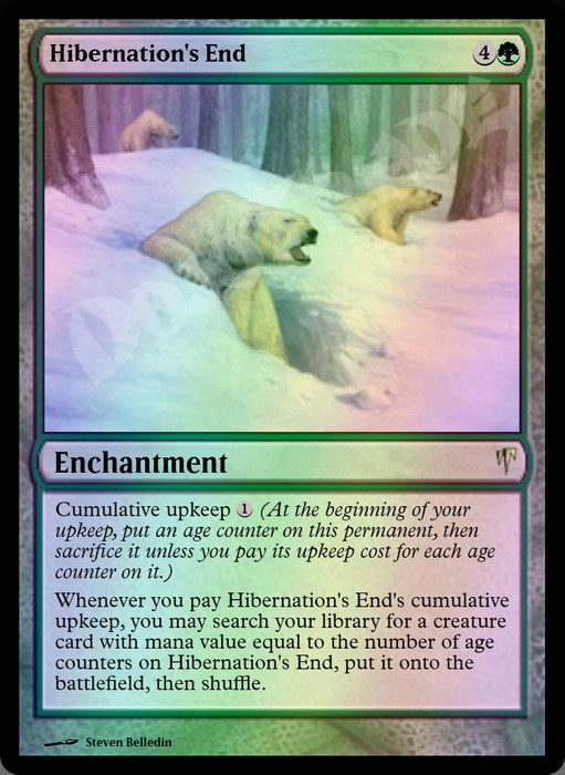 Hibernation's End FOIL