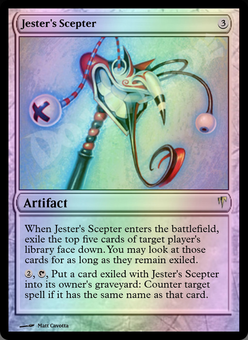 Jester's Scepter FOIL