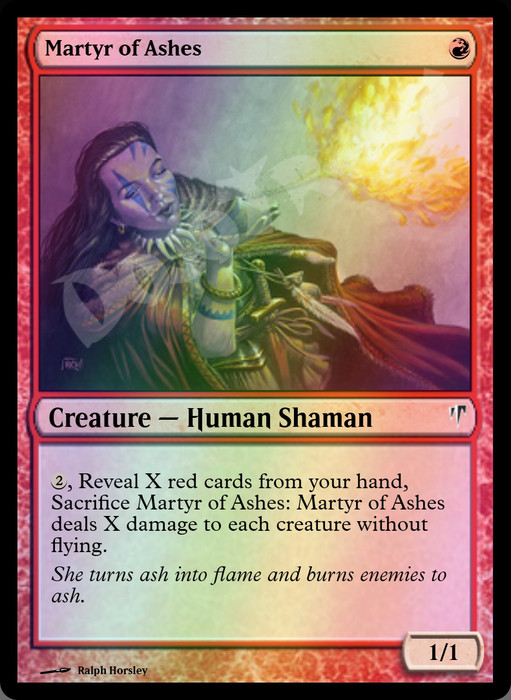 Martyr of Ashes FOIL