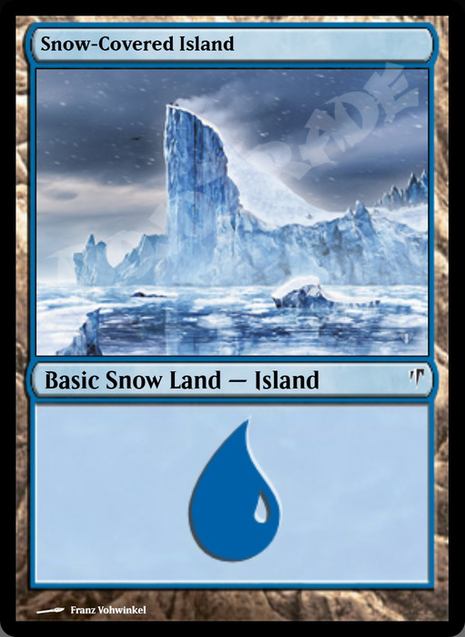 Snow-Covered Island
