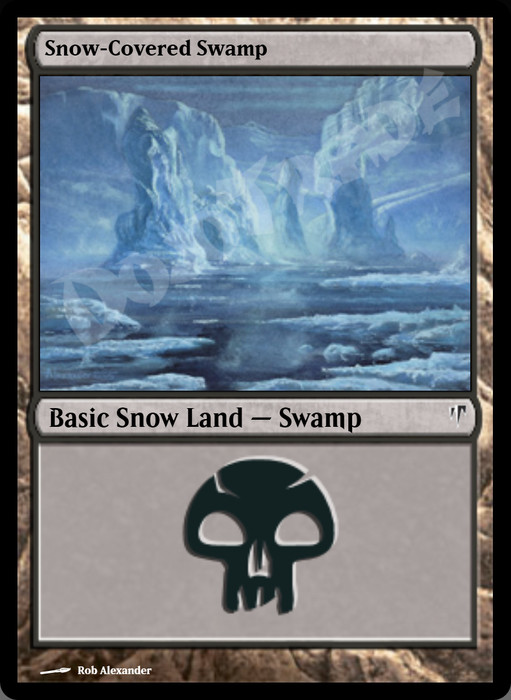 Snow-Covered Swamp