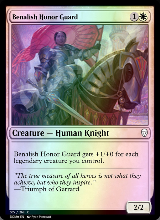 Benalish Honor Guard FOIL