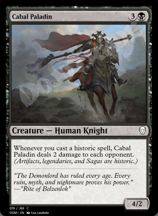 Cabal Paladin