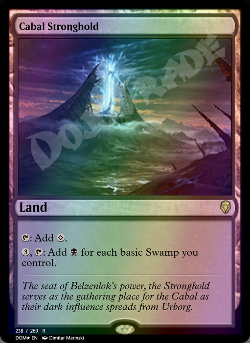 Cabal Stronghold FOIL