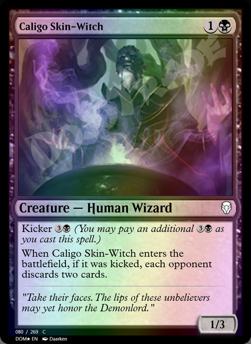 Caligo Skin-Witch FOIL