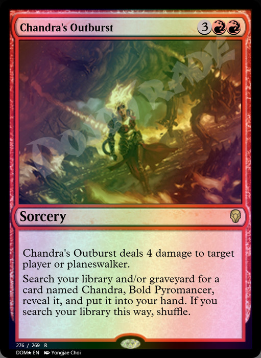 Chandra's Outburst FOIL