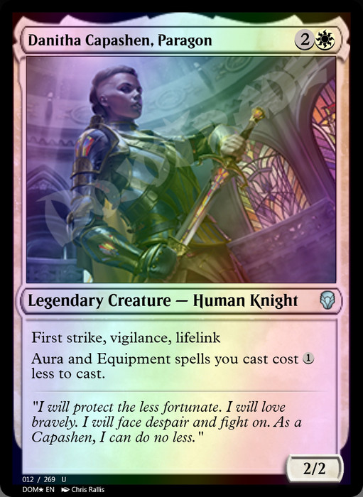 Danitha Capashen, Paragon FOIL