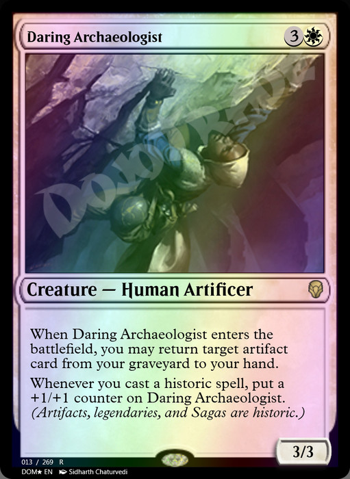 Daring Archaeologist FOIL