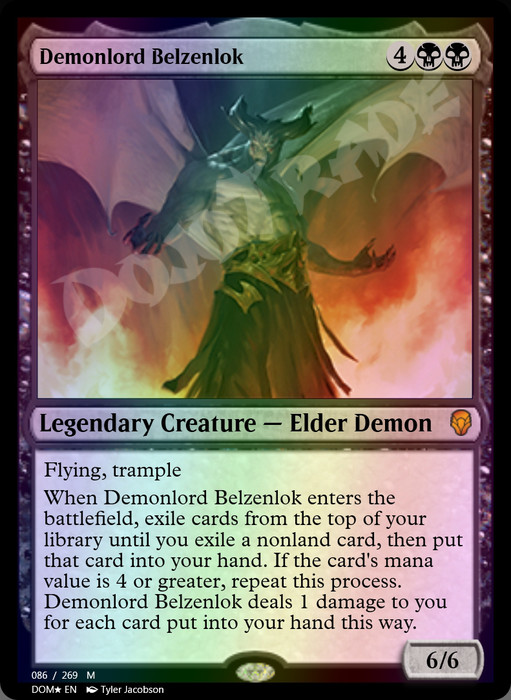 Demonlord Belzenlok FOIL