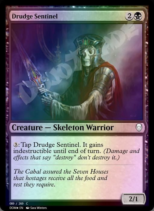 Drudge Sentinel FOIL