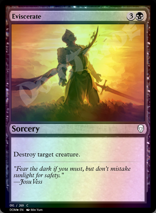 Eviscerate FOIL