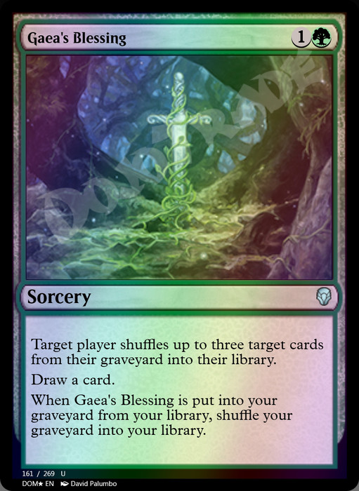 Gaea's Blessing FOIL