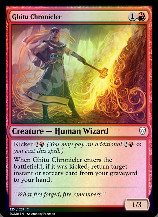 Ghitu Chronicler FOIL