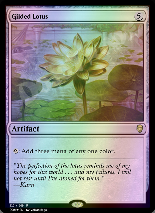 Gilded Lotus FOIL