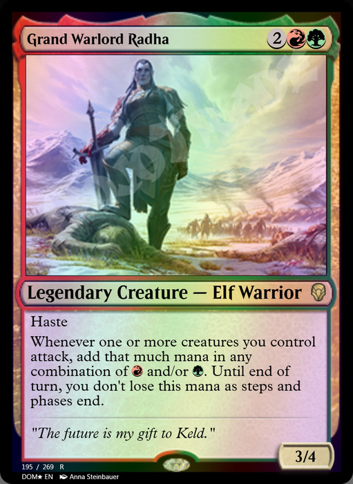 Grand Warlord Radha FOIL