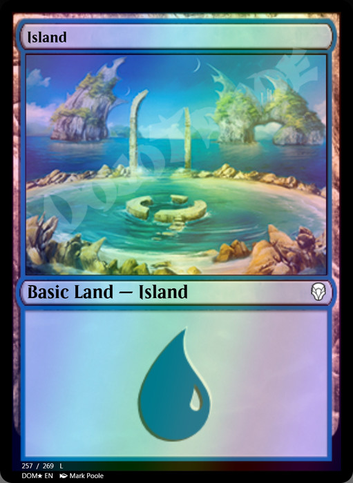 Island (#257) FOIL