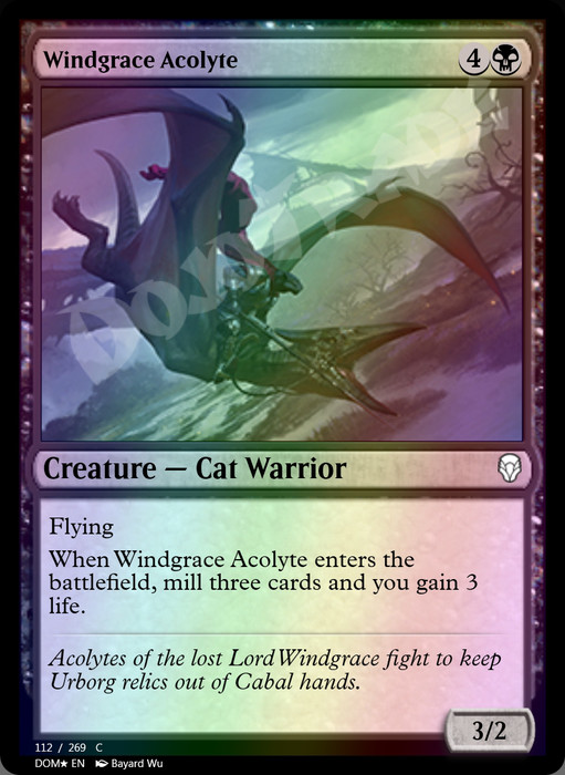 Windgrace Acolyte FOIL