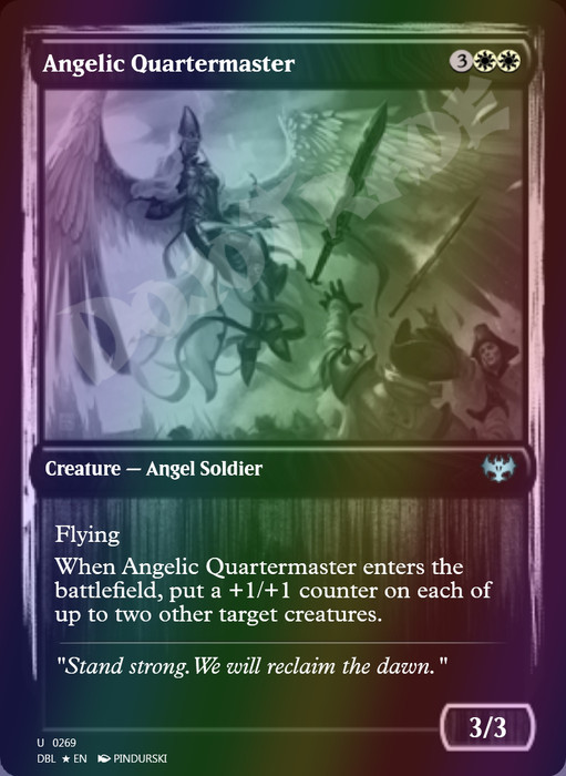 Angelic Quartermaster FOIL