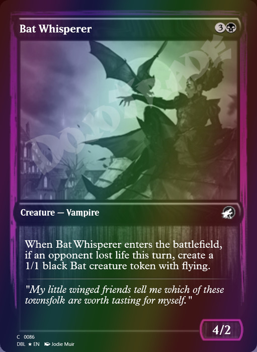 Bat Whisperer FOIL