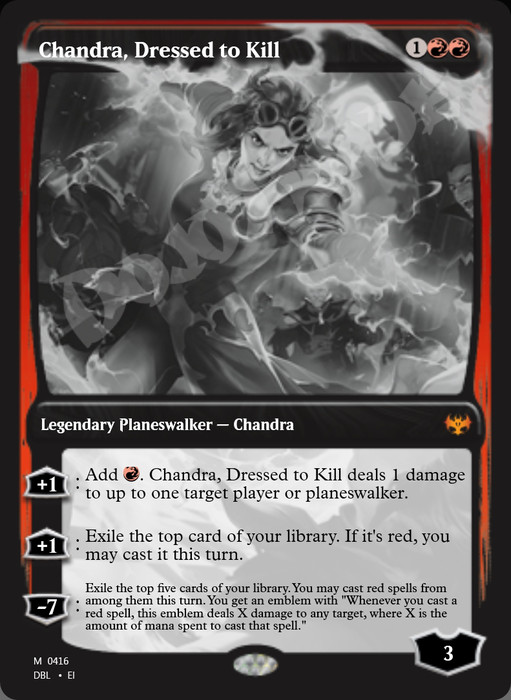 Chandra, Dressed to Kill