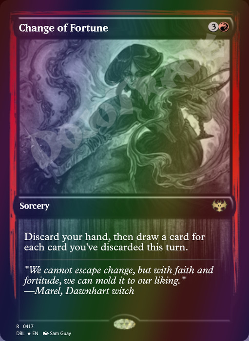 Change of Fortune FOIL