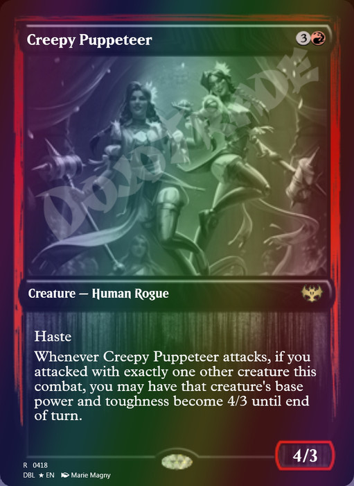 Creepy Puppeteer FOIL