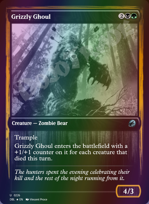 Grizzly Ghoul FOIL