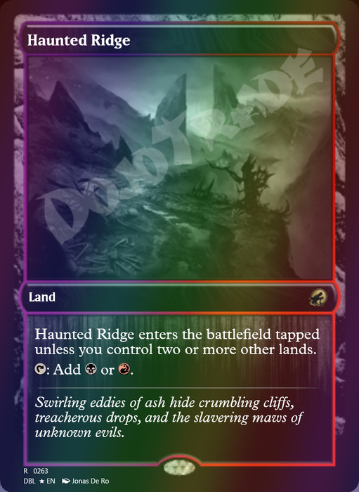 Haunted Ridge FOIL