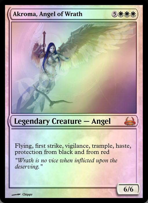 Akroma, Angel of Wrath FOIL