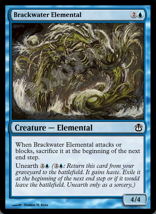 Brackwater Elemental