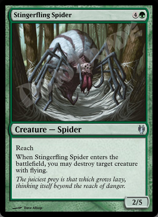 Stingerfling Spider