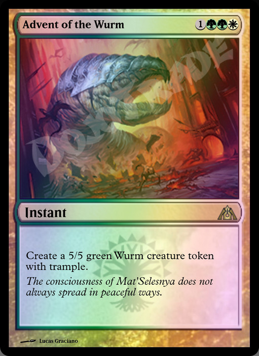 Advent of the Wurm FOIL