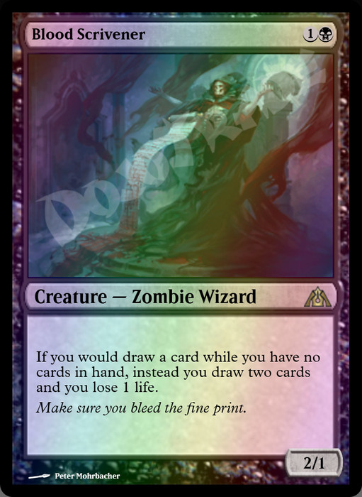 Blood Scrivener FOIL